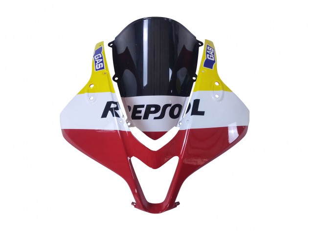 Carenados Moto Honda CBR600RR 2007-2008 - Blanco Amarillo Rojo Repsol HRC