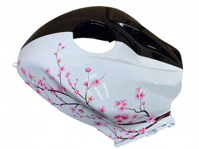 Carenados Moto Honda CBR600RR 2009-2012 - Blanco Cherry Blossom Negro Brillante