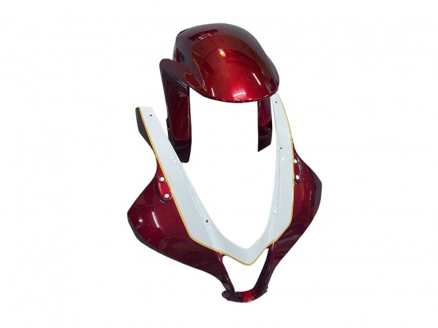 Carenados Moto Honda CBR600RR 2009-2012 - Blanco Rojo Negro Mate