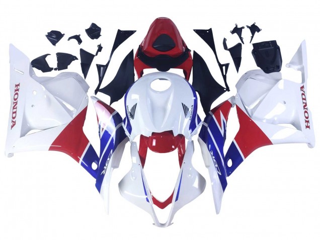 Carenados Moto Honda CBR600RR 2009-2012 - Blanco Rojo Azul