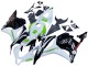 Carenados Moto Honda CBR600RR 2009-2012 - Blanco Verde Negro Brillante Hannspree