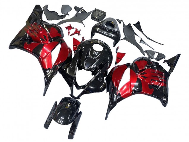 Carenados Moto Honda CBR600RR 2009-2012 - Rojo Negro Brillante