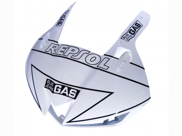 Carenados Moto Honda CBR600RR 2013-2023 - Blanco Negro Brillante Repsol