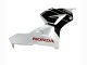 Kits Carenado Moto Honda CBR600RR 2013-2023 - Blanco Negro Brillante