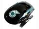 Carenado Moto Honda CBR600RR 2013-2023 - Azul Verdoso Negro Brillante Petronas 20