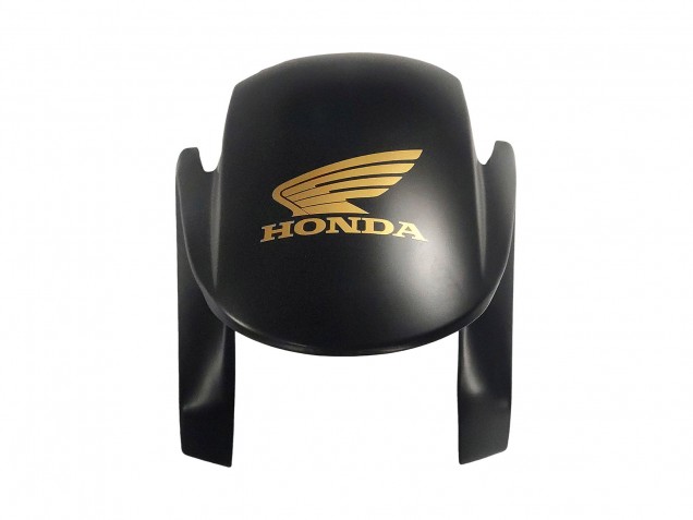 Carenados Moto Honda CBR600RR 2013-2023 - Negro Mate Oro Calcomanías