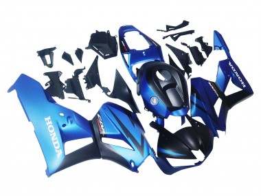 Carenados Moto Honda CBR600RR 2013-2023 - Azul Negro Mate Carrera