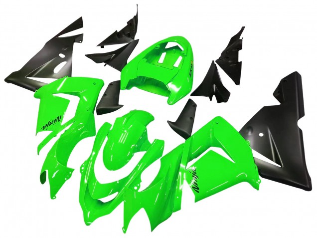 Carenados Moto Kawasaki ZX10R 2004-2005 - Verde Negro Ninja