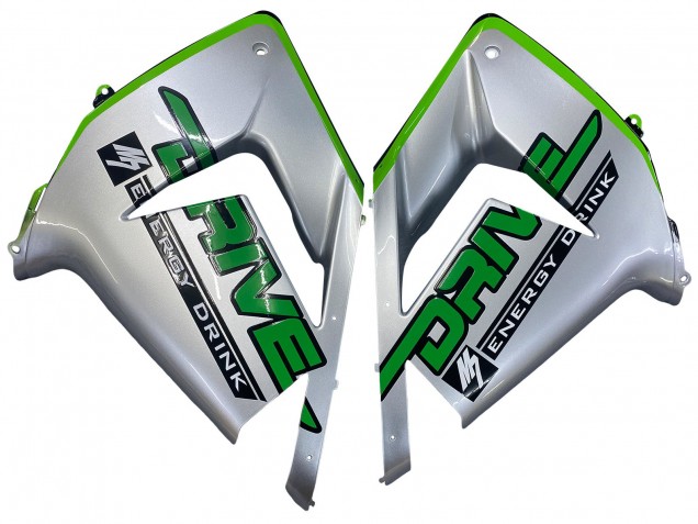 Carenados Moto Kawasaki ZX10R 2004-2005 - Verde Plata Negro 69