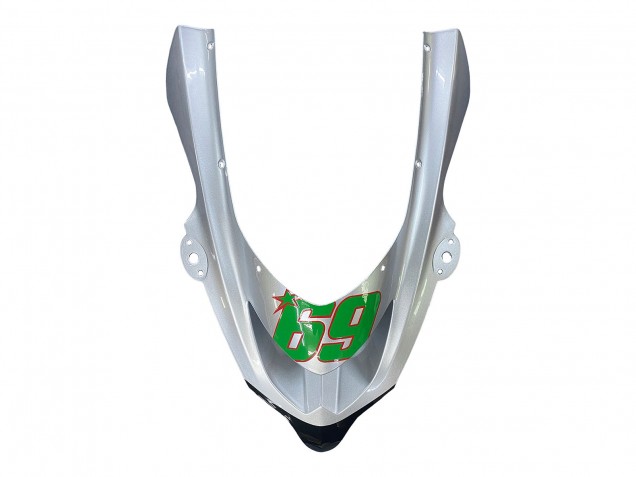 Carenados Moto Kawasaki ZX10R 2004-2005 - Verde Plata Negro 69