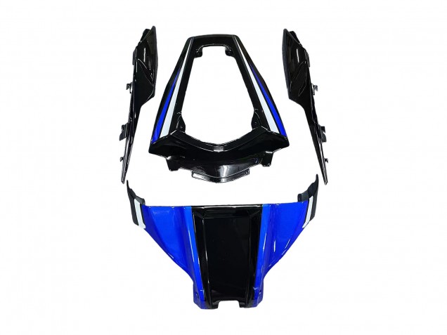 Carenados Moto Kawasaki ZX10R 2011-2015 - Azul Blanco Negro Brillante