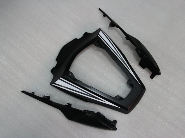 Carenados Moto Kawasaki ZX10R 2011-2015 - Negro Brillante Blanco Elf Nieve Calcomanía