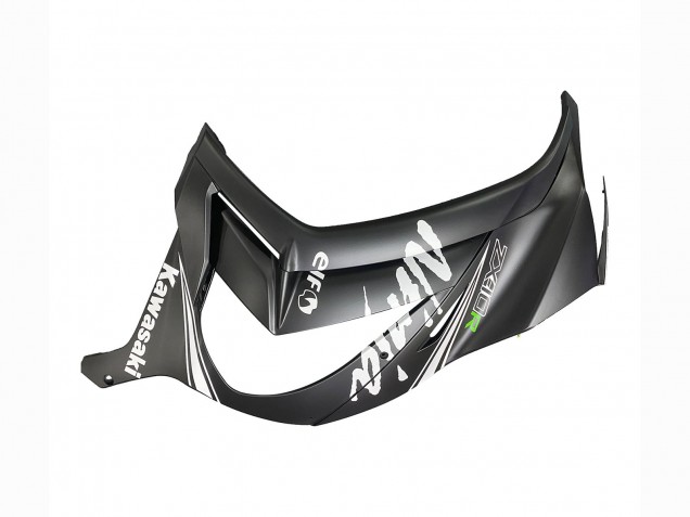 Carenados Moto Kawasaki ZX10R 2011-2015 - Negro Mate Verde Elf