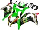 Carenados Moto Kawasaki ZX10R 2016-2020 - Verde Amarillo Rojo Negro Elf Monstruo