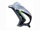 Carenado Moto Kawasaki ZX10R 2016-2020 - Plata Verde Negro