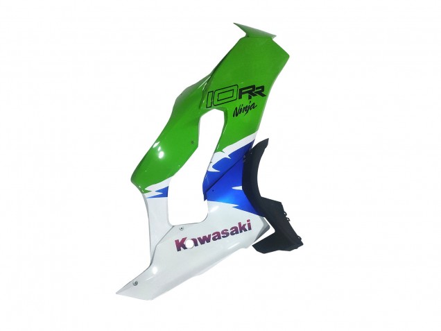 Carenados Moto Kawasaki ZX10R 2021-2025 - Blanco Verde Azul Negro