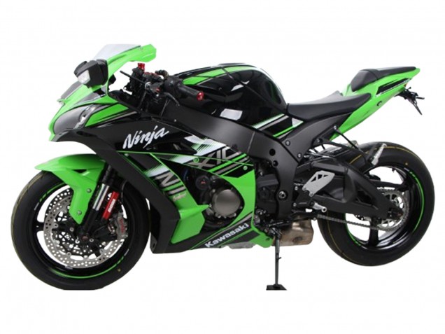 Carenados Moto Kawasaki ZX10R 2021-2025 - Verde Negro Plata