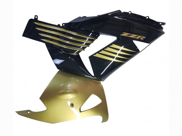 Carenados Moto Kawasaki ZX14R ZZR1400 2006-2011 - Oro Negro