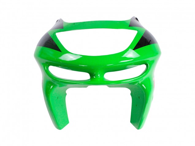 Carenados Moto Kawasaki ZX6R 1998-1999 - Verde Blanco Negro Brillante