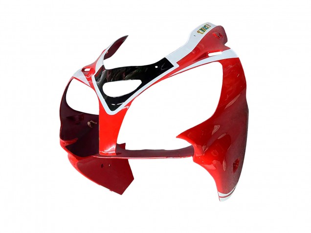 Carenados Moto Kawasaki ZX6R 2000-2002 - Blanco Rojo Negro