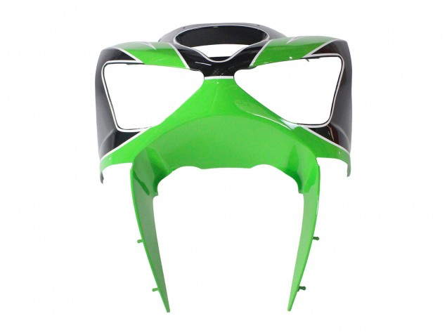 Carenados Moto Kawasaki ZX6R 2003-2004 - Verde Blanco Negro
