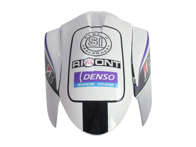 Carenados Moto Kawasaki ZX6R 2005-2006 - Blanco Púrpura Negro Rizoma Playboy DENSO