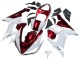 Carenados Moto Kawasaki ZX6R 2005-2006 - Blanco Rojo
