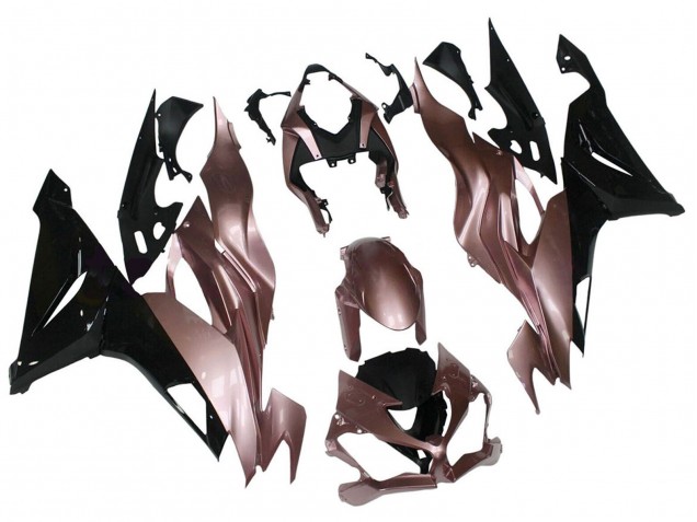 Carenados Moto Kawasaki ZX6R 2019-2022 - Bronceado del Desierto Negro