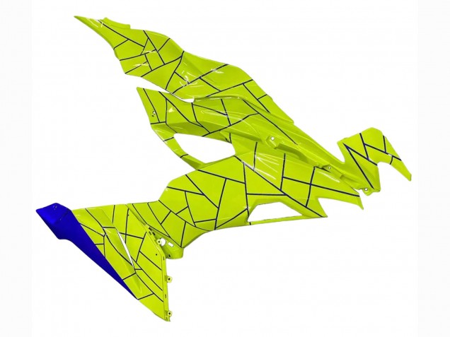 Carenados Moto Kawasaki ZX6R 2019-2022 - Azul Amarillo