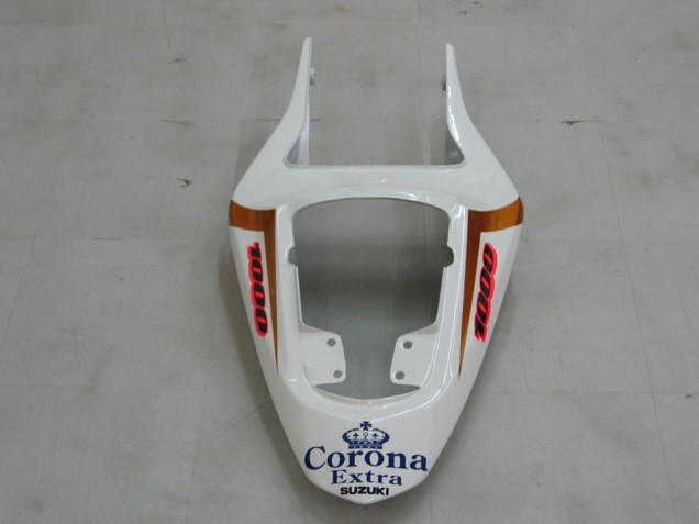 Carenados Moto Suzuki GSXR 1000 2003-2004 - Amarillo Blanco Azul Negro Corona