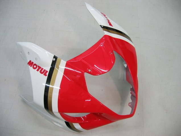 Carenados Moto Suzuki GSXR 1000 2003-2004 - Blanco Rojo Motul Lucky Strike