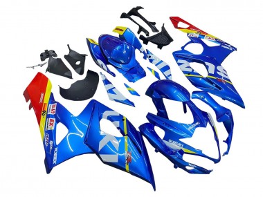 Carenados Moto Suzuki GSXR 1000 2005-2006 - Azul Amarillo Rojo Blanco