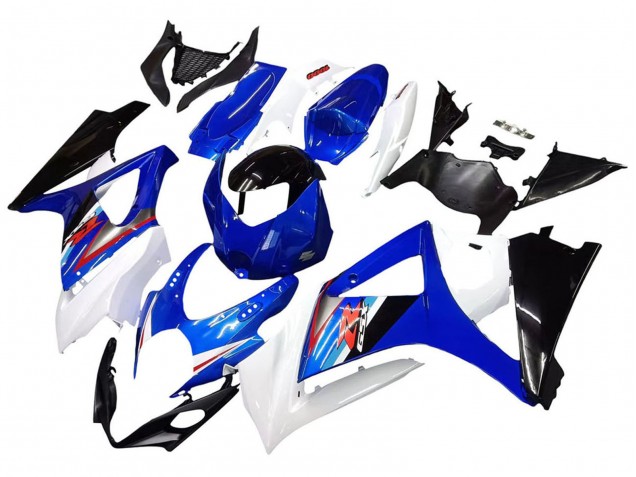 Carenados Moto Suzuki GSXR 1000 2007-2008 - Blanco Azul Negro Rojo