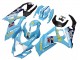 Carenados Moto Suzuki GSXR 1000 2007-2008 - Azul Claro Amarillo Negro Motul Rizla