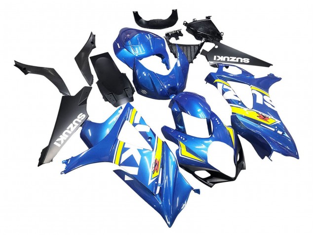 Carenados Moto Suzuki GSXR 1000 2007-2008 - Azul Amarillo Negro