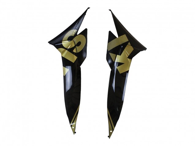 Carenados Moto Suzuki GSXR 1000 2009-2016 - Negro Brillante Oro