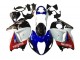 Carenados Moto Suzuki GSXR 1300 Hayabusa 1996-2007 - Blanco Azul Rojo Makita Negro