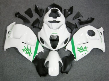 Carenados Moto Suzuki GSXR 1300 Hayabusa 1996-2007 - Blanco Verde