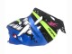 Carenados Moto Suzuki GSXR 1300 Hayabusa 1996-2007 - Azul Verde Tiburón 46