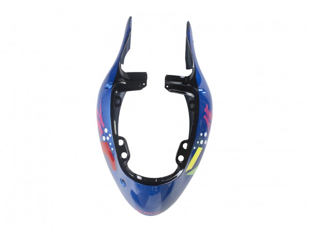 Carenados Moto Suzuki GSXR 1300 Hayabusa 1996-2007 - Azul Verde Tiburón 46