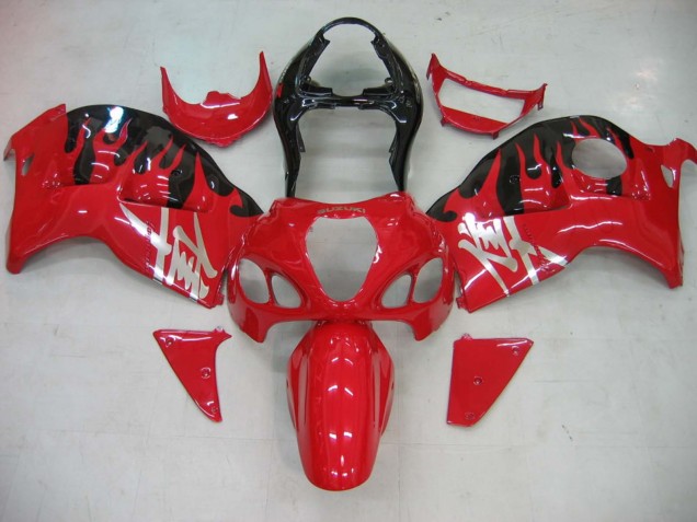 Carenados Moto Suzuki GSXR 1300 Hayabusa 1996-2007 - Rojo Negro