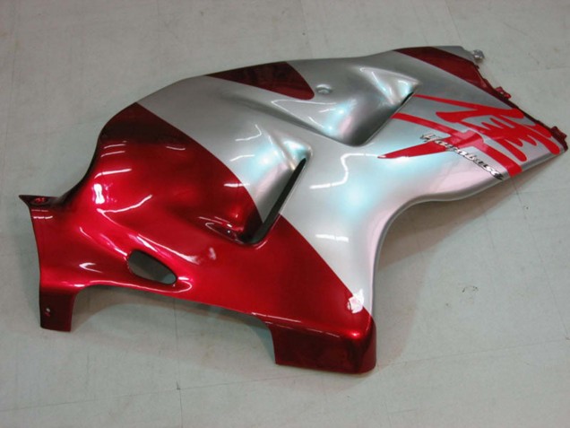 Carenados Moto Suzuki GSXR 1300 Hayabusa 1996-2007 - Plata Rojo Hayabusa