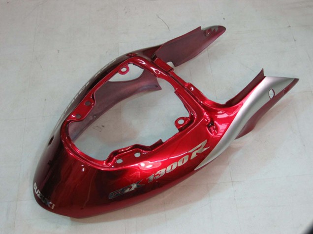 Carenados Moto Suzuki GSXR 1300 Hayabusa 1996-2007 - Plata Rojo Hayabusa