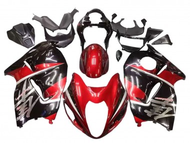 Carenados Moto Suzuki GSXR 1300 Hayabusa 1996-2007 - Rojo Negro Brillante Hayabusa