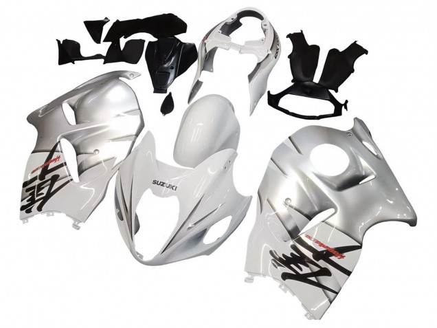 Carenados Moto Suzuki GSXR 1300 Hayabusa 1996-2007 - Blanco Plata Hayabusa