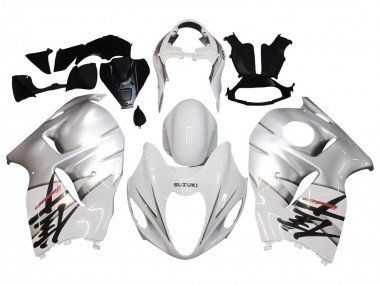 Carenados Moto Suzuki GSXR 1300 Hayabusa 1996-2007 - Blanco Plata Hayabusa