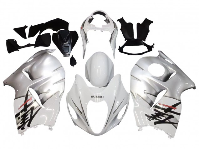 Carenados Moto Suzuki GSXR 1300 Hayabusa 1996-2007 - Blanco Plata Hayabusa