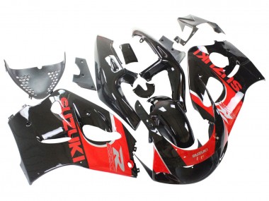 Carenados Moto Suzuki GSXR 600 / GSXR 750 1996-2000 - Negro Rojo