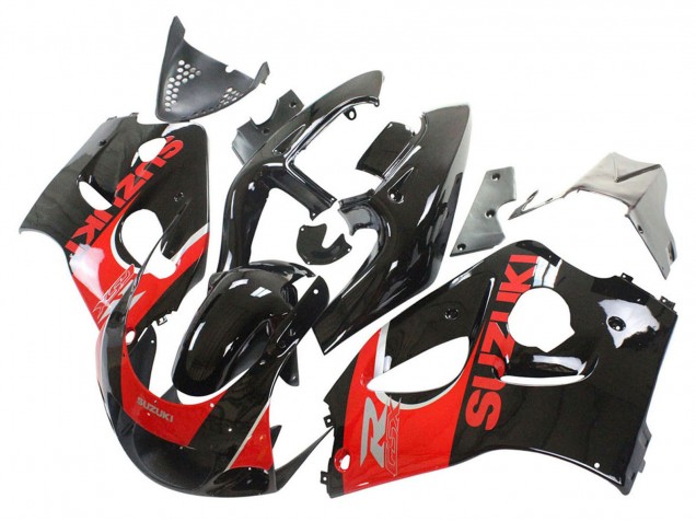 Carenados Moto Suzuki GSXR 600 / GSXR 750 1996-2000 - Negro Rojo