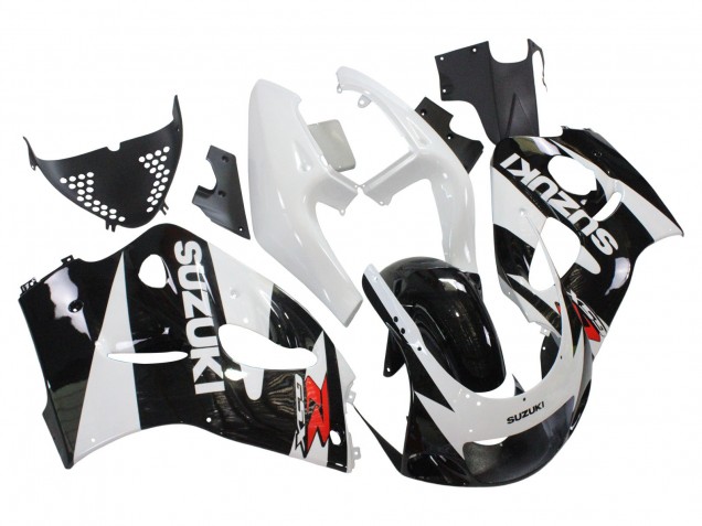 Carenados Moto Suzuki GSXR 600 / GSXR 750 1996-2000 - Negro Blanco